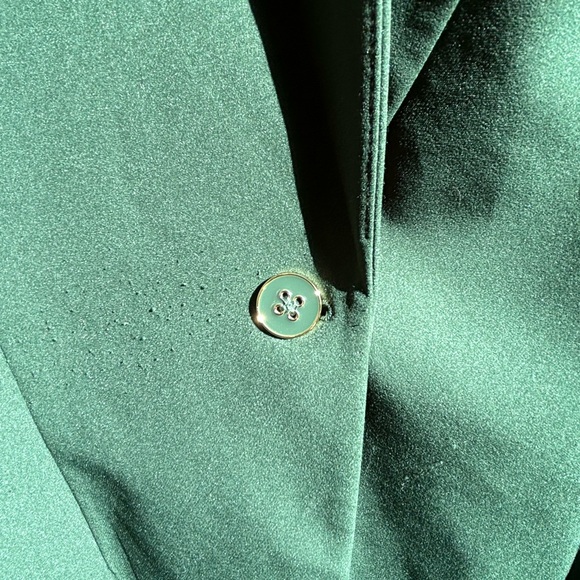 🎉NWT🎉 Gorgeous Green Blazer Sz 12 - Picture 3 of 15